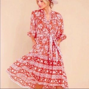 Cleobella Sara Midi Dress s M